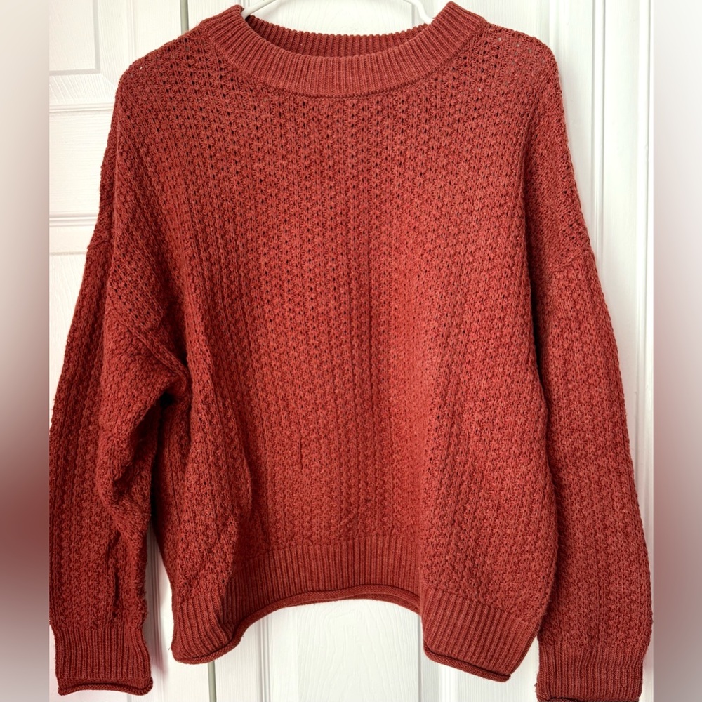 Universal Thread Women's Sweater - Deep Rust